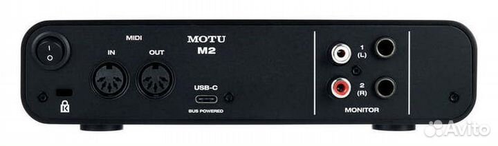 Аудиоинтерфейс motu M2