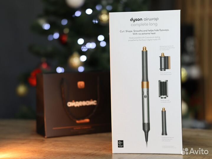 Стайлер Dyson Airwrap Complete Long Nickel/Cooper
