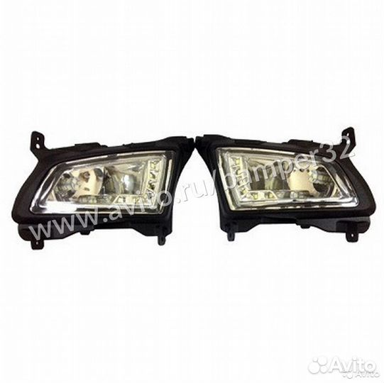 Противотуманные фары ваз 21704 Приора птф с дхо