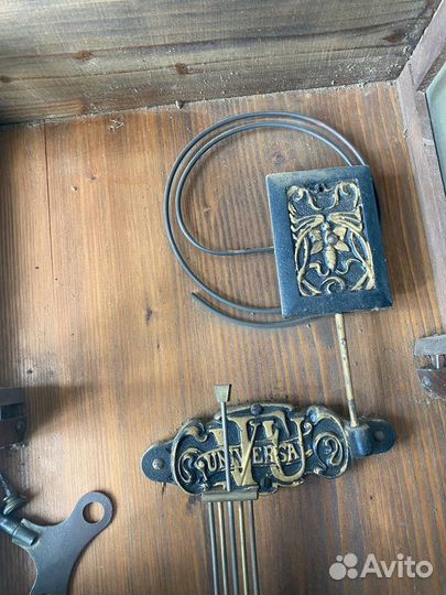 Немецкие часы Gustav Becker под реставрацию с боем