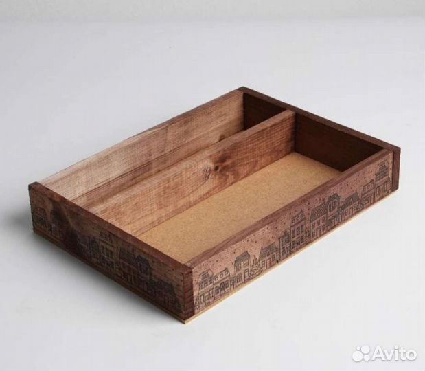 Деревянный бокс