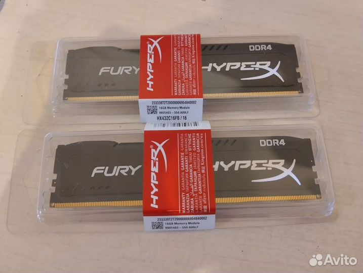 Оперативная память ddr4 32gb 3200Мгц