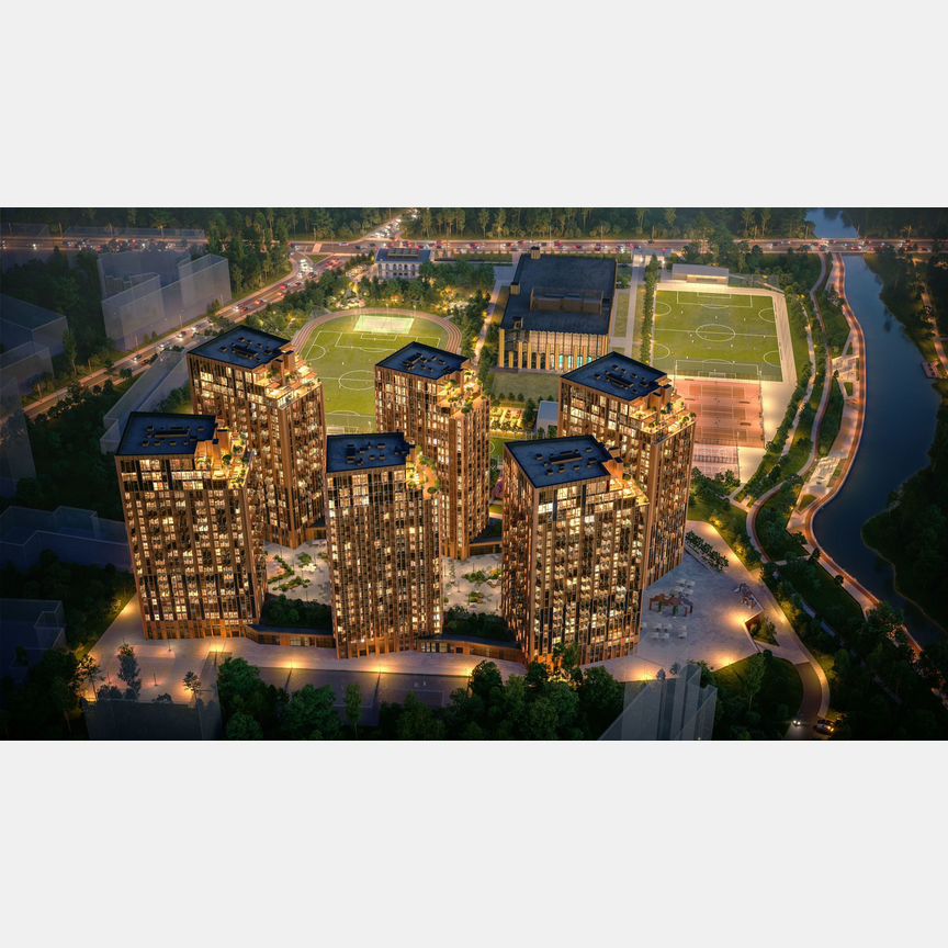 1-к. квартира, 41,9 м², 20/24 эт.