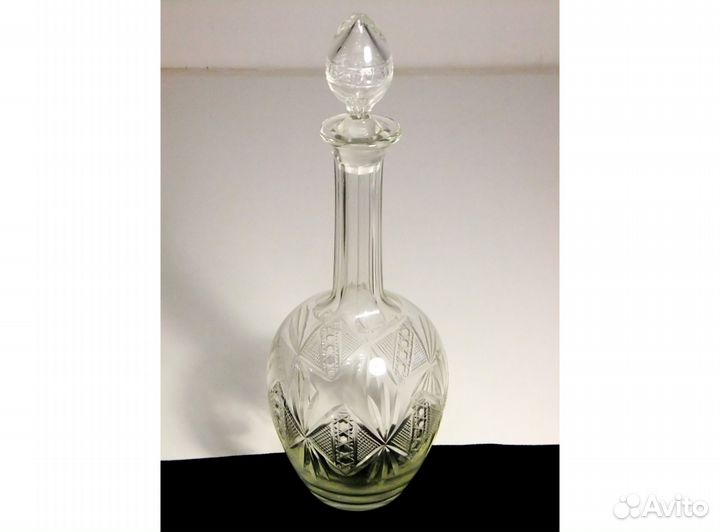 Графин 1л винтаж 1950е старинный антикварный