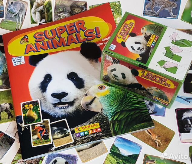Альбом для коллекции Super Animals + Блок