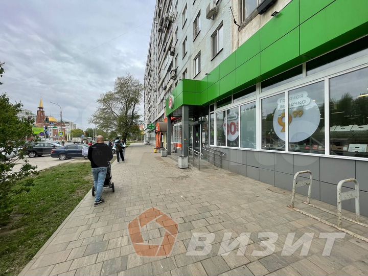 Помещение с панорамным остеклением, 1 линия