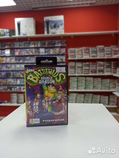 Batletoads Double Dragon для Sega 16-bit