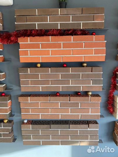 Кирпич полусухого прессования М 100