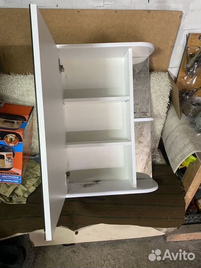 Шкаф зеркало в ванную бу