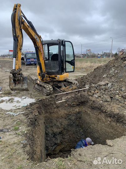 Ямобур Гидромолот Мини экскаватор Jcb Миниэкскават