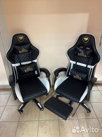 Игровое компьютерное кресло Экокожа