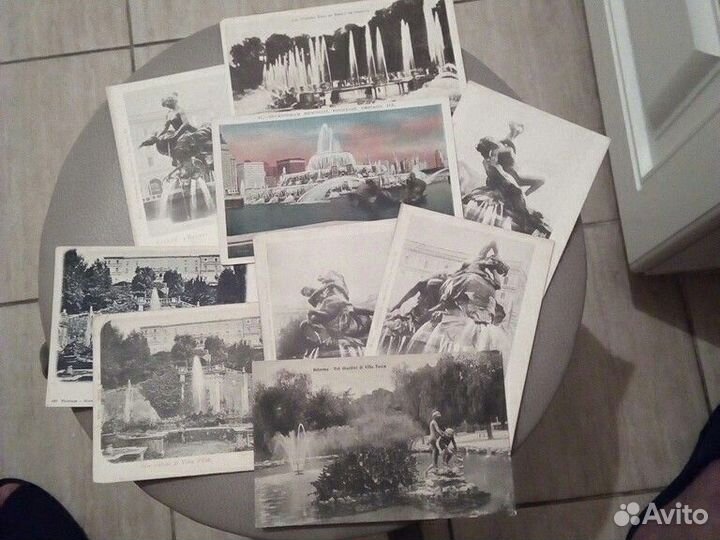 Карточка /фонтаны/ Европа до 1917 года/9шт