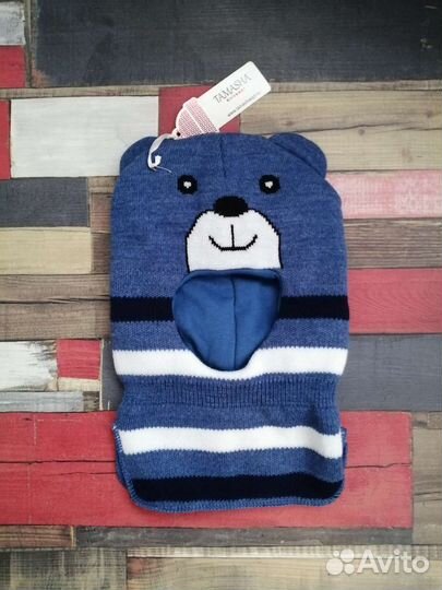 Новая шапка шлем балаклава 50-52