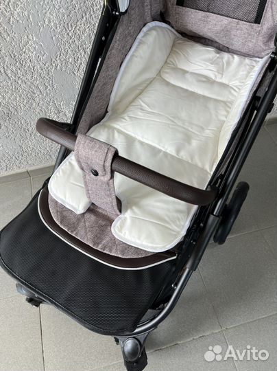 Прогулочная коляска Luxmom 609 коричневый