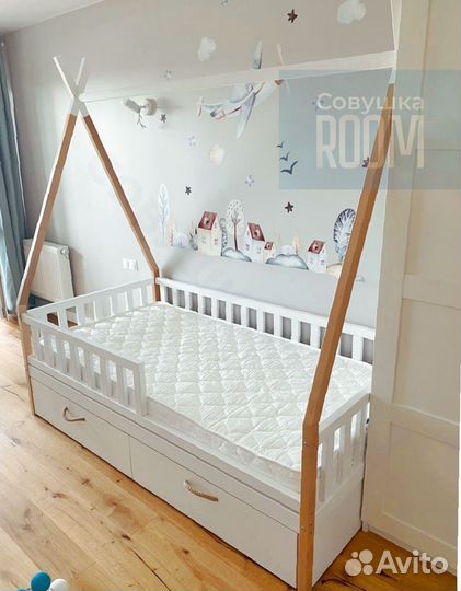 Кровать вигвам