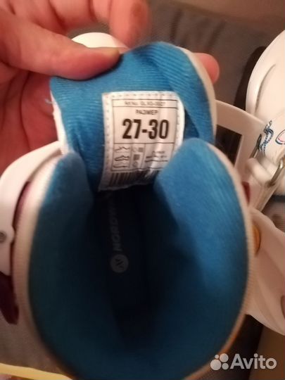 Раздвижные коньки 27-30 отличное состояние