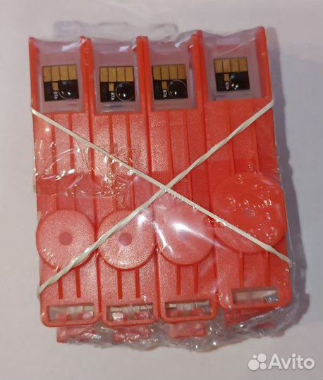 Перезаправляемые картриджи HP 178 новые с чипами