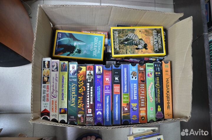 Видеокассеты фирменные 140 шт