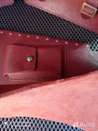 Продам кофры из кожи буйвола