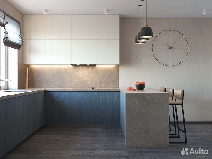 Ремонт квартир под ключ. Ремонт кухни