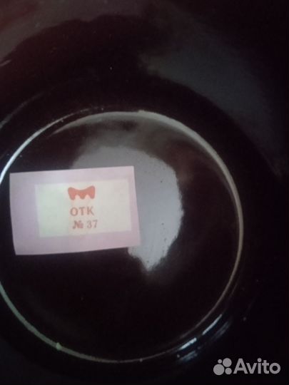 Винтажный набор эмалированной посуды СССР новой