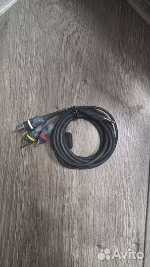 Кабель 4 пина jack 3.5 3 rca nokia, видео