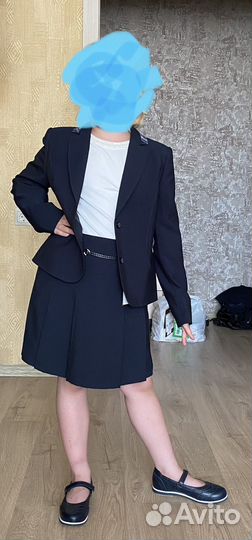 Костюм школьный для девочки 134