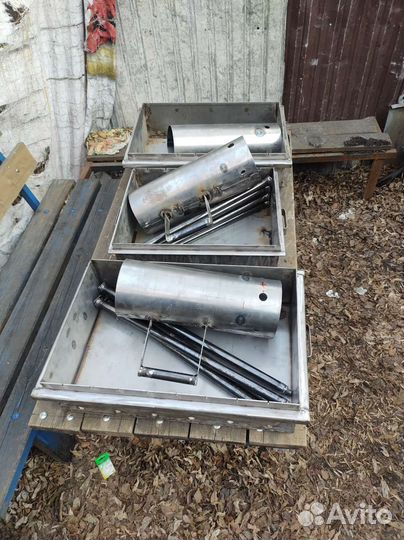 Мангал из нержавейки 3мм