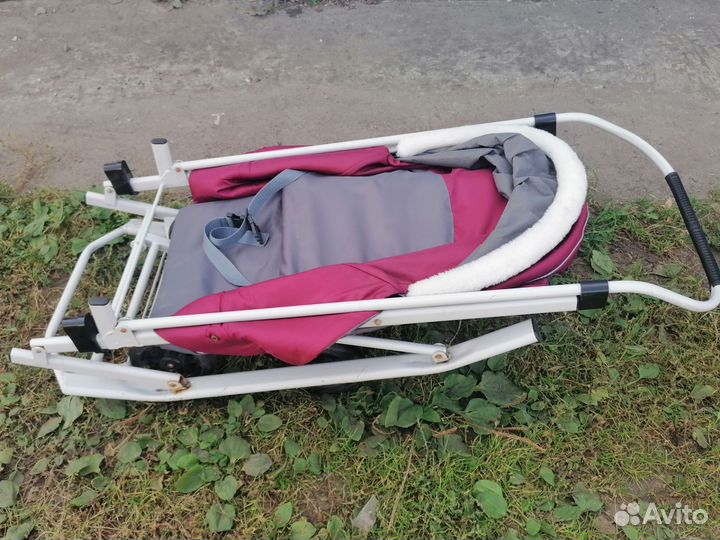 Коляска санки