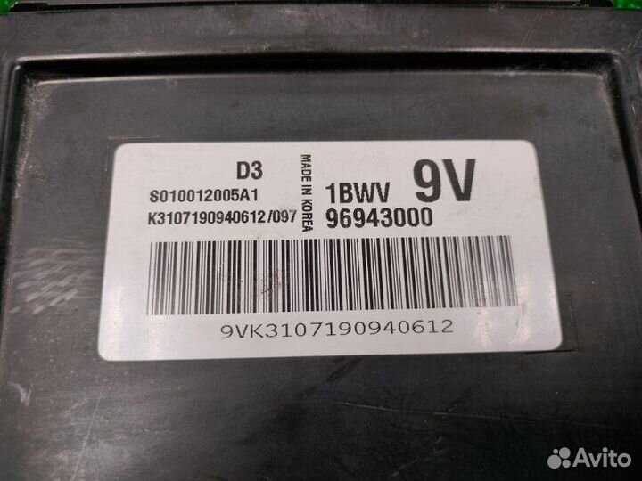 Блок управления двигателем Daewoo Matiz M150 F8CV