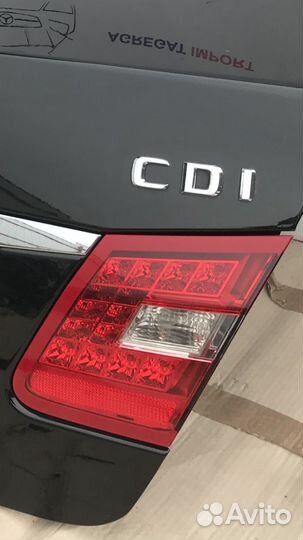 Фонарь в крышку багажника Mercedes E w212