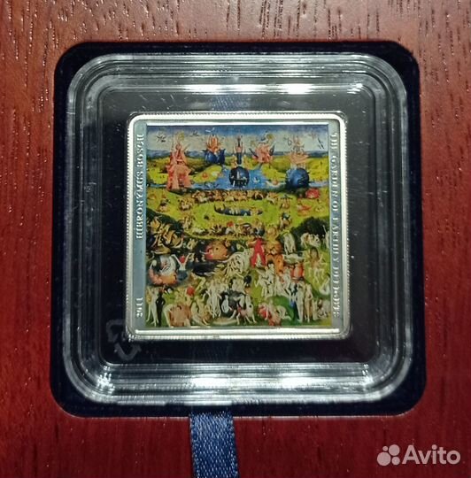 Острова Кука Набор Сад наслождений Босх Серебро