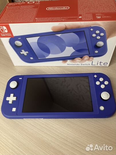 Nintendo switch lite прошитая Blue 64/128gb