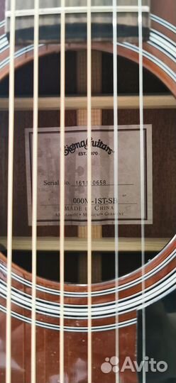 Акустическая гитара sigma guitars