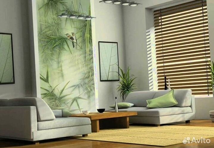 Бамбуковые шторы и жалюзи на окна