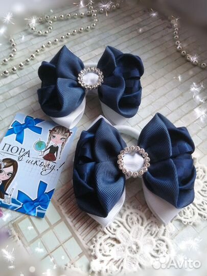 Банты, украшения и аксессуары ручной работы