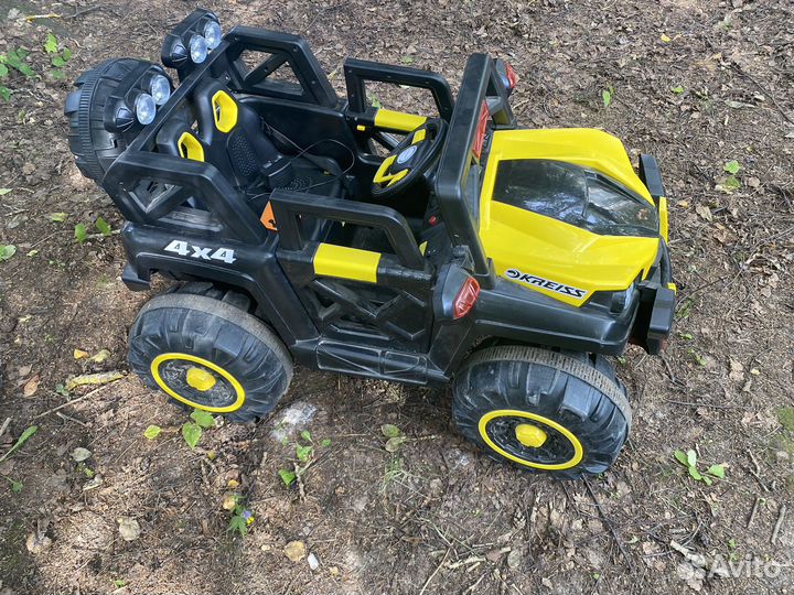 Электромобиль kreiss джип