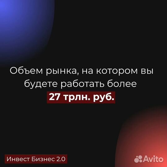 Готовый инвест бизнес, доход от 500 т.р