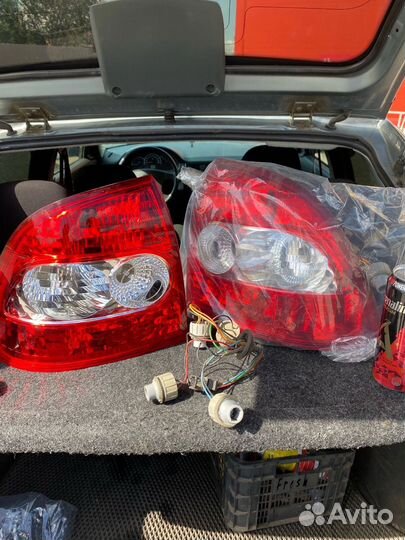 Задние фары priora 1