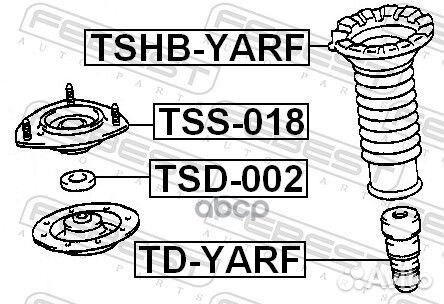 Опора амортизатора TSS-018 TSS-018 Febest