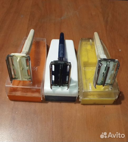 Т-образный бритвенный станок, бабочка, времён СССР