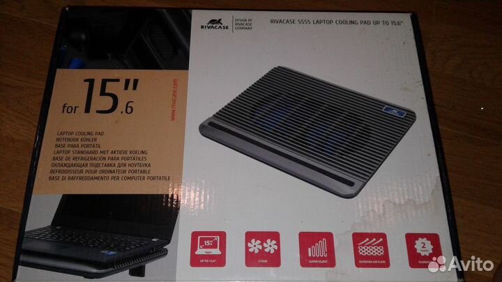 Охлаждающая подставка для ноутбука 15.6”