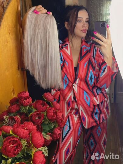 Волосы для наращивания блонд