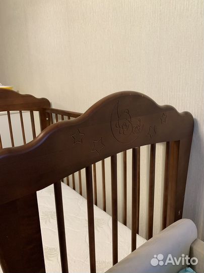 Детская кровать с матрасом