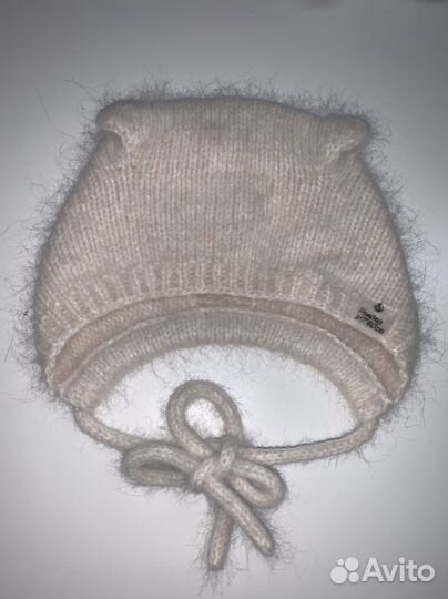 Шапка чепчик котенок