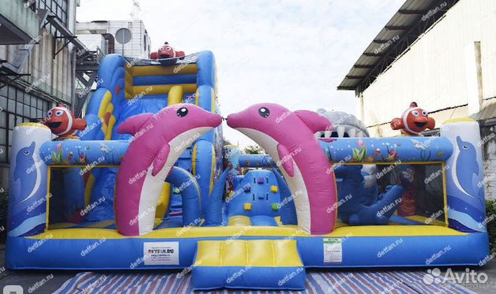 Надувной батут в наличии на складе