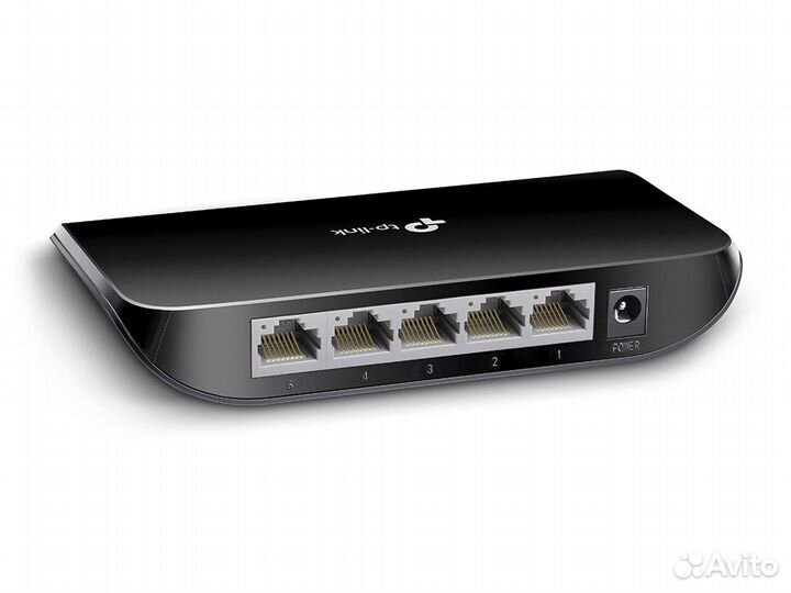 Коммутатор 5 портовый TP-Link TL-SG1005D 5x1000