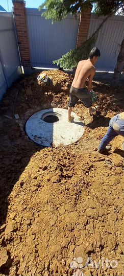 Копка колодцев вручную и канализации