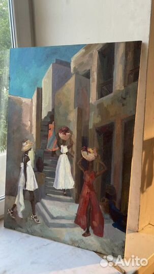 Картина на холсте маслом 55/80