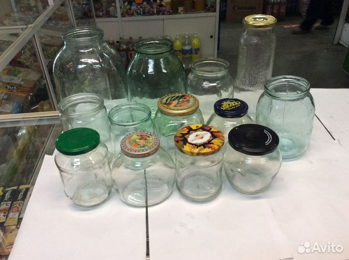Банка стеклянная